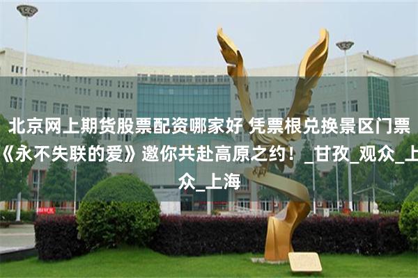 北京网上期货股票配资哪家好 凭票根兑换景区门票！《永不失联的爱》邀你共赴高原之约！_甘孜_观众_上海