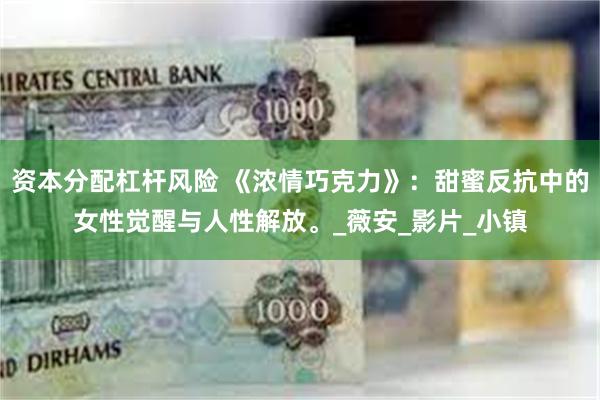 资本分配杠杆风险 《浓情巧克力》：甜蜜反抗中的女性觉醒与人性解放。_薇安_影片_小镇