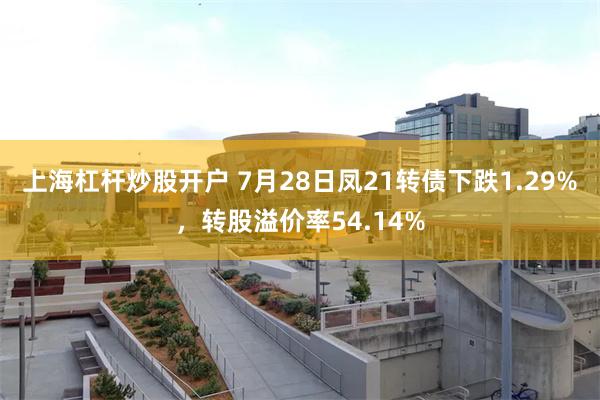 上海杠杆炒股开户 7月28日凤21转债下跌1.29%，转股溢价率54.14%
